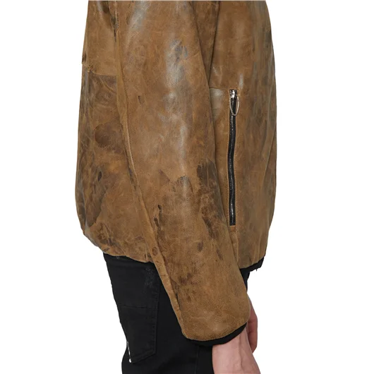 DANIELE BASTA GIUBBOTTO IN CAMOSCIO