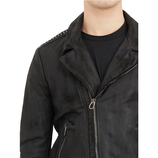 DANIELE BASTA GIUBBOTTO IN PELLE DI VITELLO