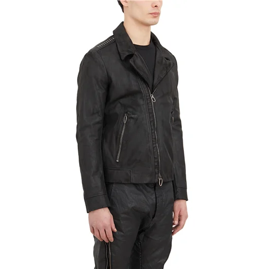 DANIELE BASTA GIUBBOTTO IN PELLE DI VITELLO