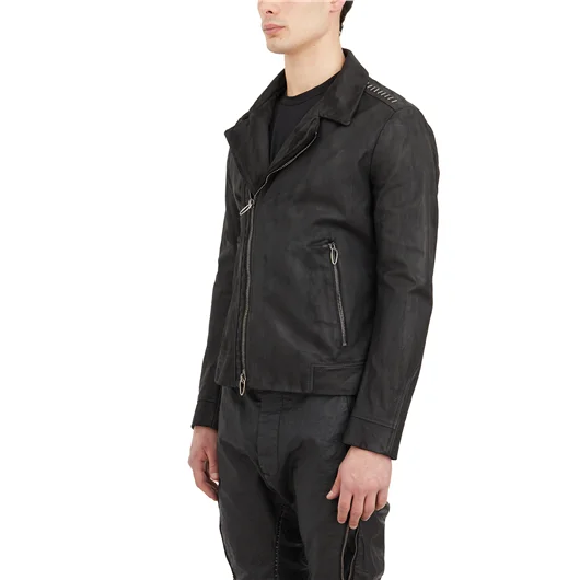 DANIELE BASTA GIUBBOTTO IN PELLE DI VITELLO