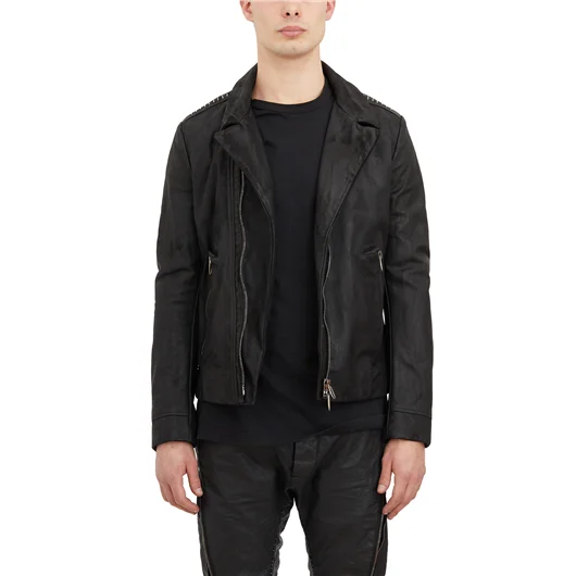 DANIELE BASTA GIUBBOTTO IN PELLE DI VITELLO