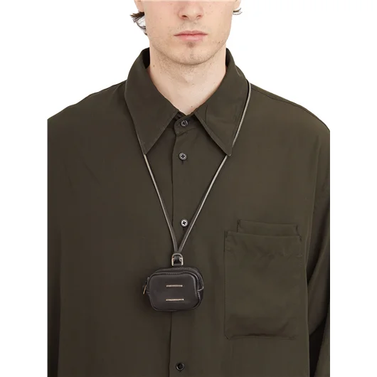 DANIELE BASTA PORTA AIR-PODS IN PELLE