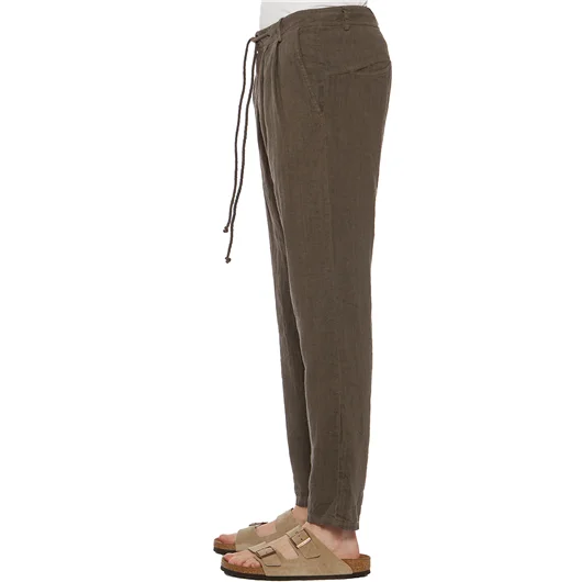 DAUB PANTALONE IN LINO