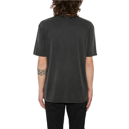 DEATHMASK T-SHIRT GIROCOLLO IN COTONE