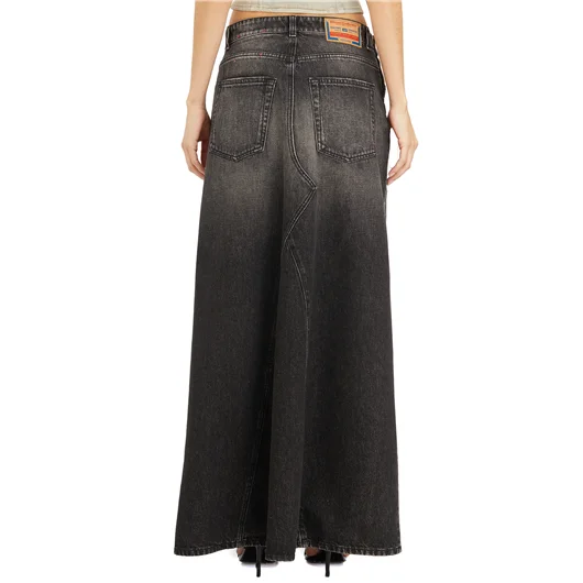 DIESEL GONNA LUNGA IN DENIM