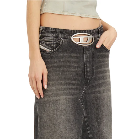 DIESEL GONNA LUNGA IN DENIM