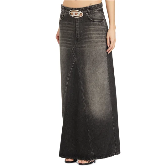 DIESEL GONNA LUNGA IN DENIM