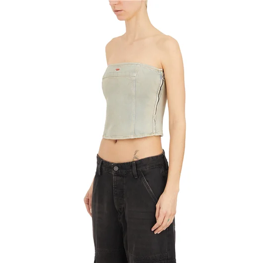 DIESEL TOP IN DENIM
