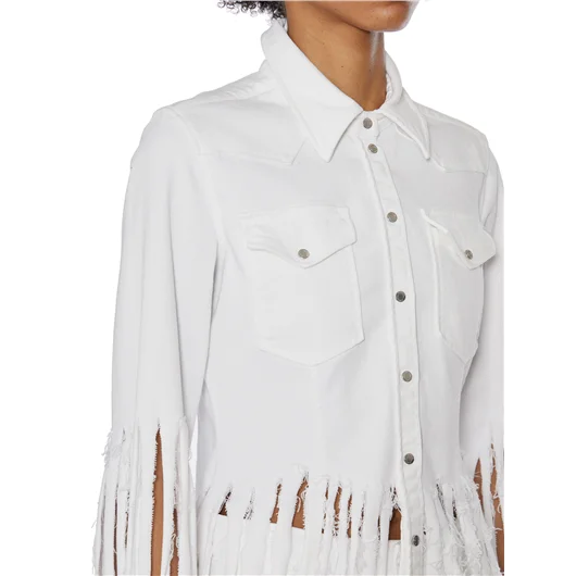 DONDUP CAMICIA TEXANA IN COTONE