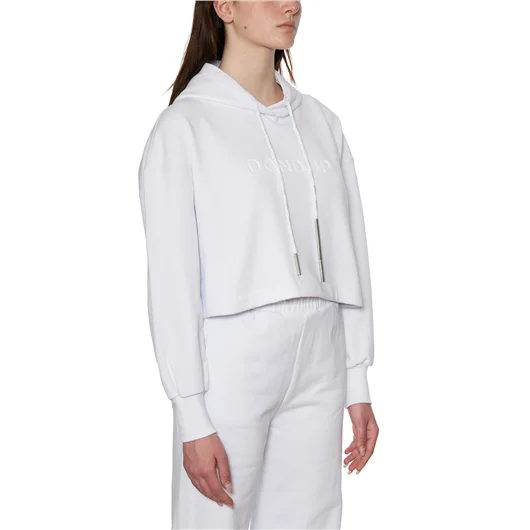 DONDUP FELPA IN COTONE CON CAPPUCCIO