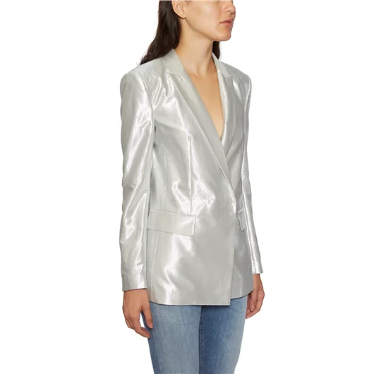 DONDUP GIACCA BLAZER LAMINATA