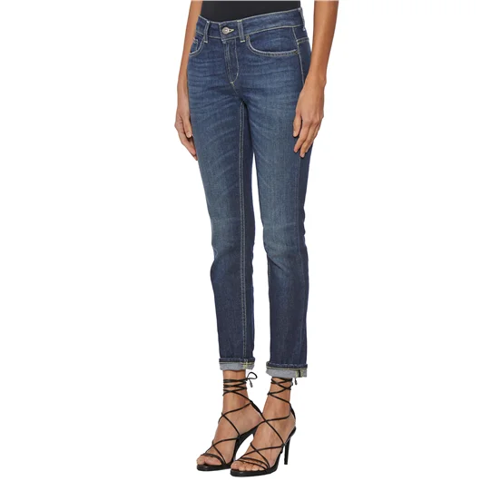 DONDUP JEANS IN DENIM MOD. MONROE