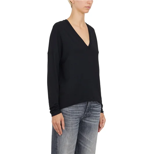 DONDUP MAGLIA SCOLLO A V