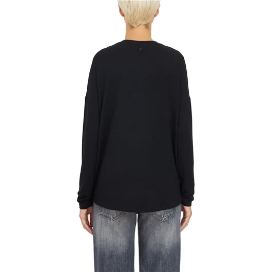 DONDUP MAGLIA SCOLLO A V