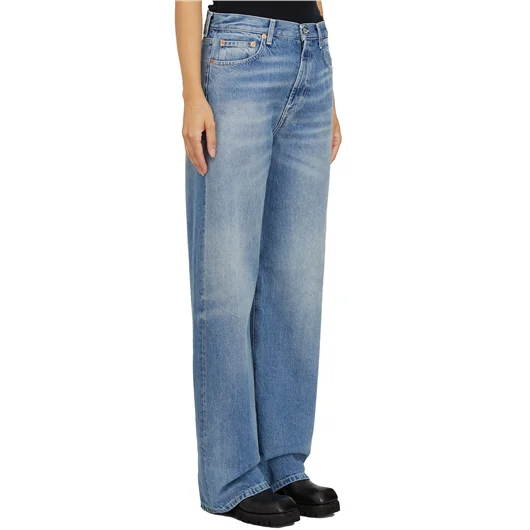 DONDUP PANTALONE FRANCINE IN COTONE