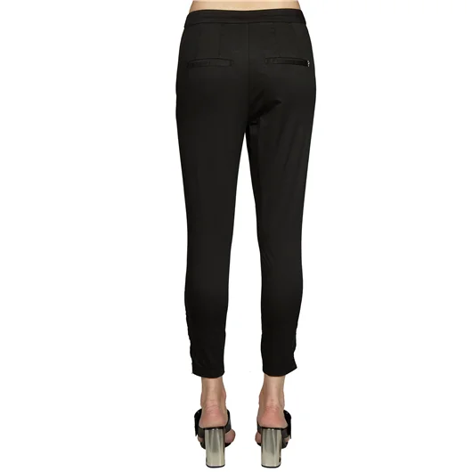 DONDUP PANTALONE IN RASO DI COTONE STRETCH