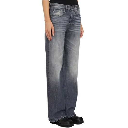 DONDUP PANTALONE JACKLYN IN COTONE