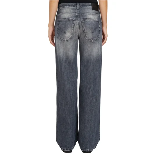 DONDUP PANTALONE JACKLYN IN COTONE