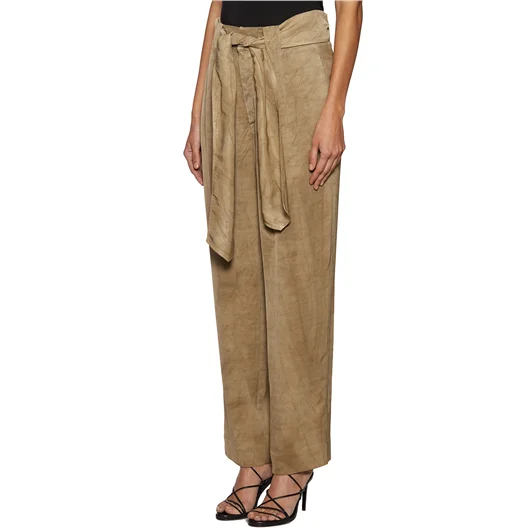 DONDUP PANTALONE MORBIDO CON CINTURA