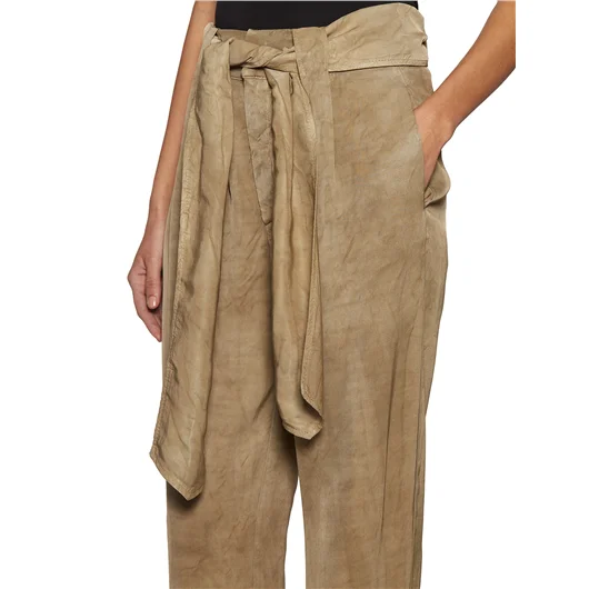 DONDUP PANTALONE MORBIDO CON CINTURA