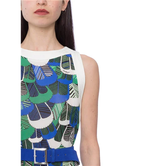 DSQUARED ABITO IN JERSEY STAMPATO