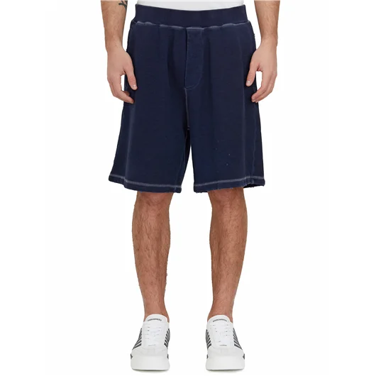 DSQUARED BERMUDA RELAX FIT IN COTONE