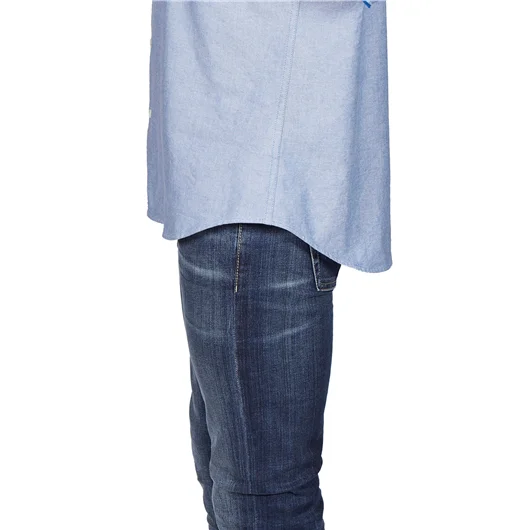 DSQUARED CAMICIA IN COTONE CON JABOT