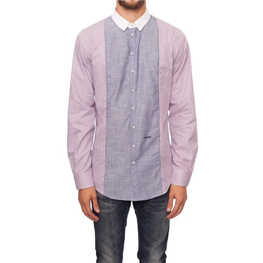 DSQUARED CAMICIA IN POPELINE DI COTONE