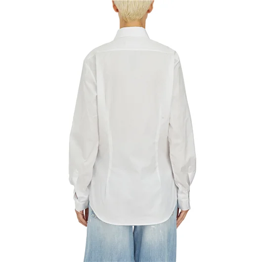 DSQUARED CAMICIA SLIM FIT IN COTONE