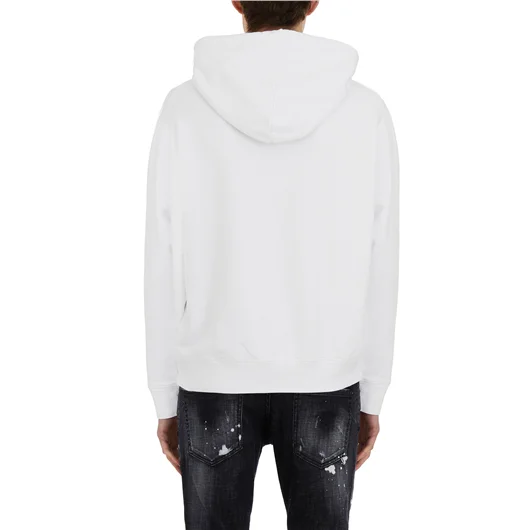 DSQUARED FELPA CON CAPPUCCIO