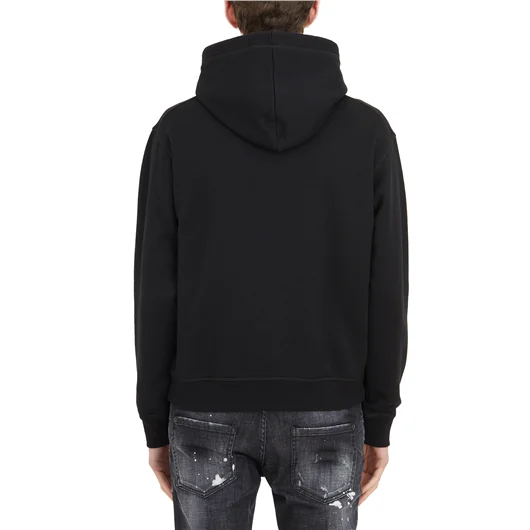 DSQUARED FELPA ICON CON CAPPUCCIO