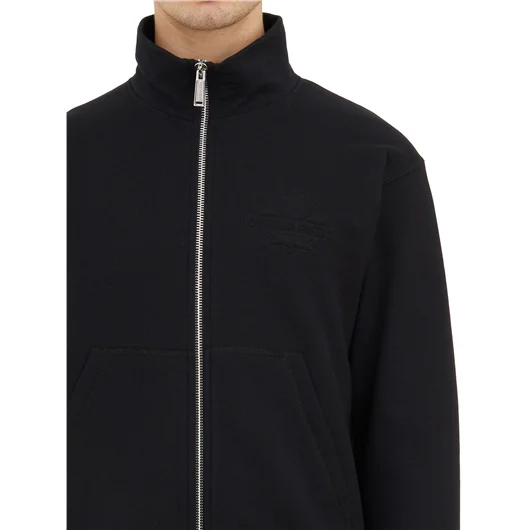 DSQUARED FELPA IN COTONE CON ZIP