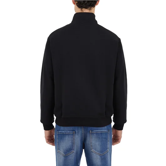DSQUARED FELPA IN COTONE CON ZIP