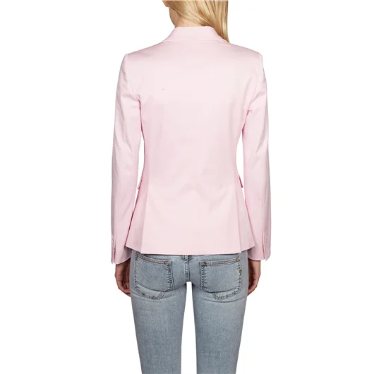 DSQUARED GIACCA DUE BOTTONI IN COTONE STRETCH