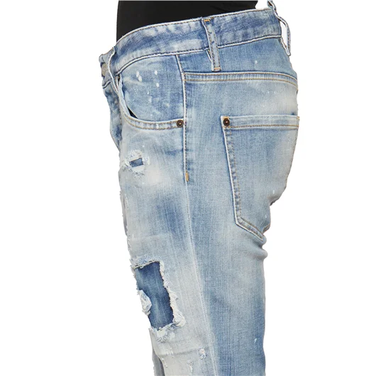 DSQUARED JEANS IN COTONE CROPPED