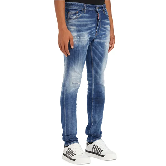 DSQUARED JEANS IN DENIM 5 TASCHE