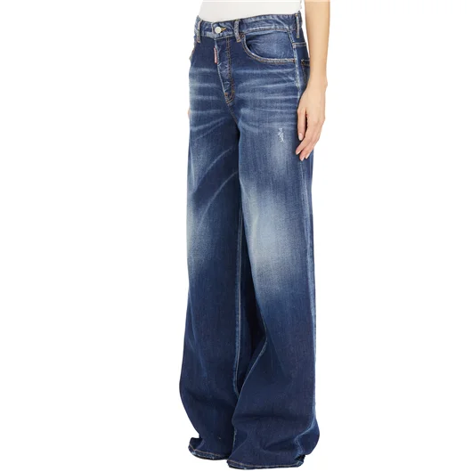 DSQUARED JEANS IN DENIM TRAVELLER