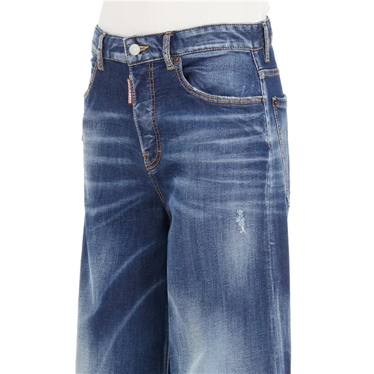 DSQUARED JEANS IN DENIM TRAVELLER