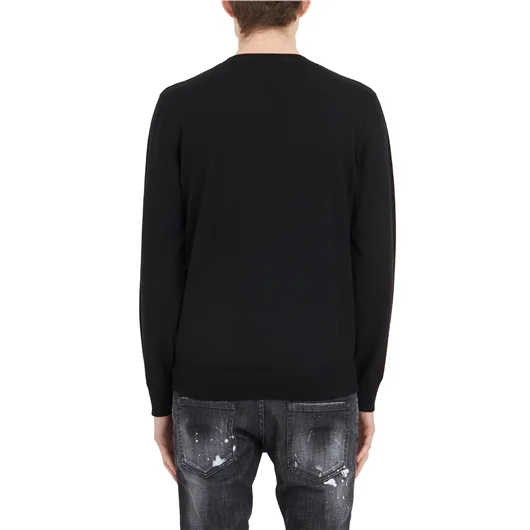 DSQUARED MAGLIA GIROCOLLO LOGO