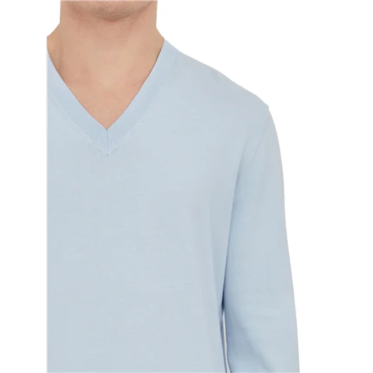 DSQUARED MAGLIA SCOLLO A V IN COTONE