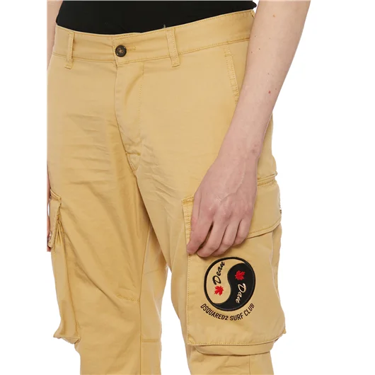 DSQUARED PANTALONE CARGO IN COTONE