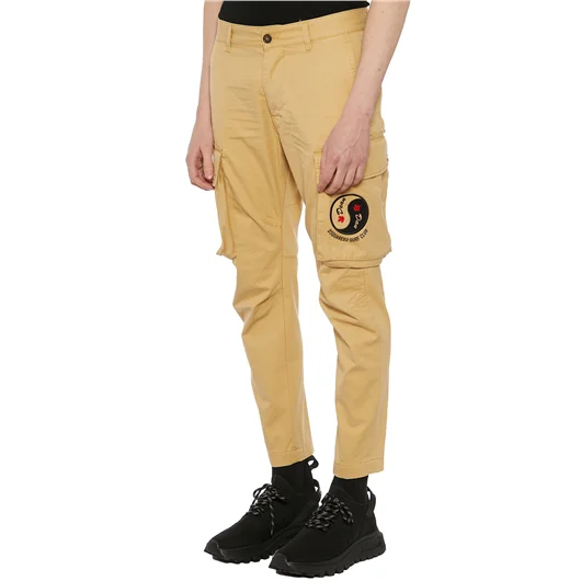 DSQUARED PANTALONE CARGO IN COTONE