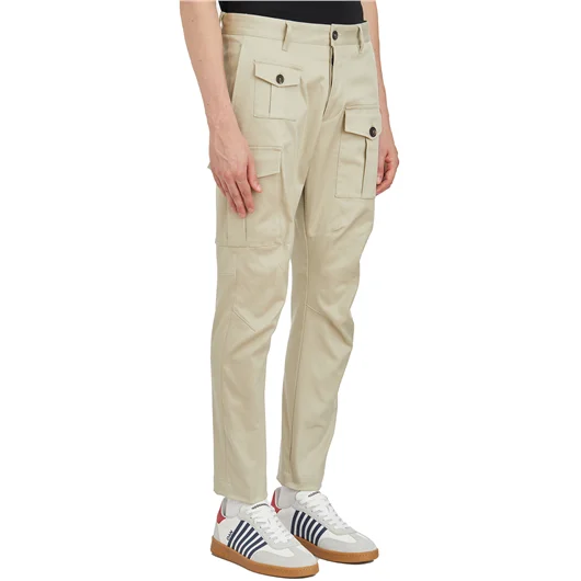 DSQUARED PANTALONE CARGO IN COTONE