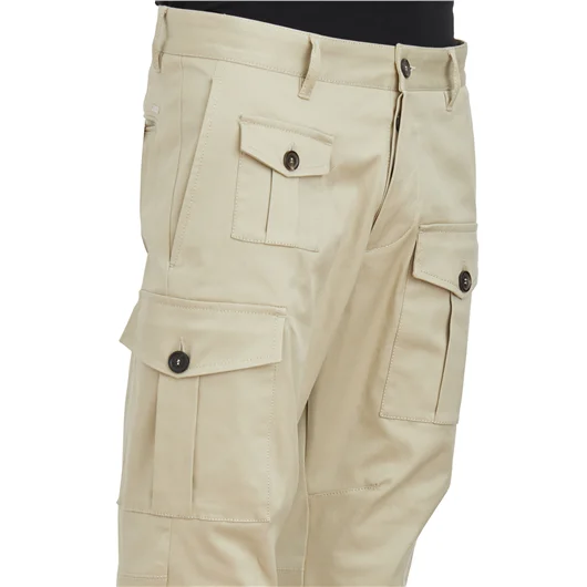 DSQUARED PANTALONE CARGO IN COTONE