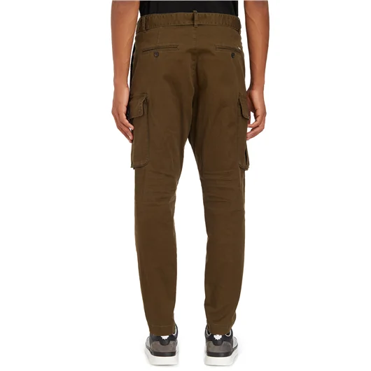 DSQUARED PANTALONE CARGO IN COTONE