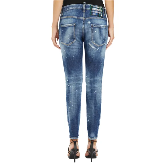 DSQUARED PANTALONE IN DENIM COOL GIRL