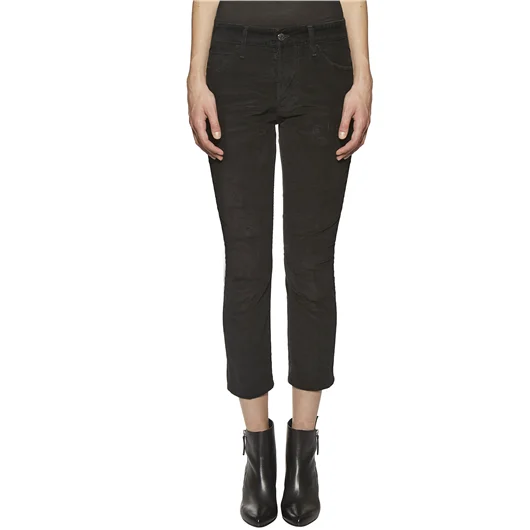 DSQUARED PANTALONE IN VELLUTO A ZAMPETTA