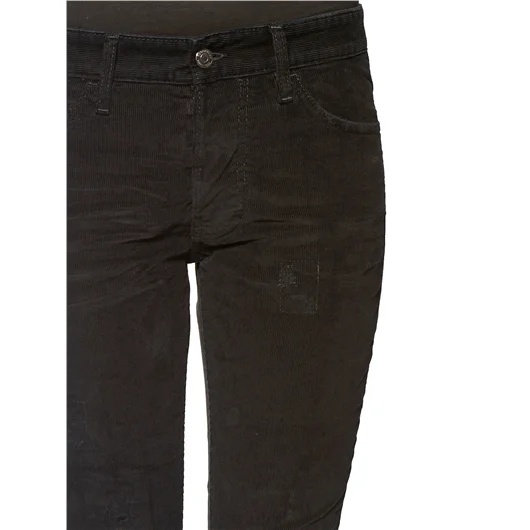 DSQUARED PANTALONE IN VELLUTO A ZAMPETTA