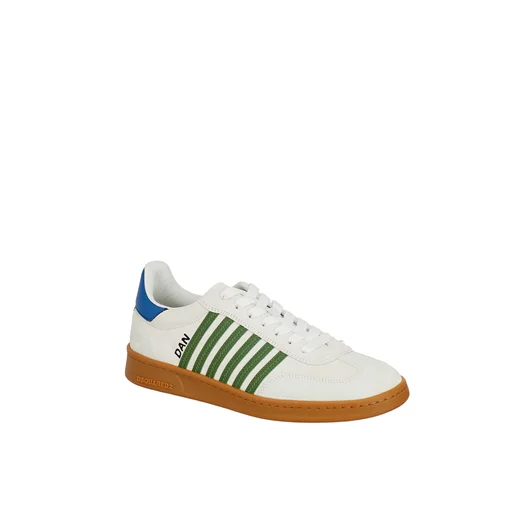 DSQUARED SNEAKER LOW TOP CON BANDE A CONTRASTO