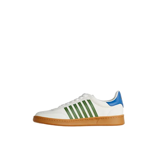 DSQUARED SNEAKER LOW TOP CON BANDE A CONTRASTO